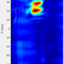 microwave SAR image of the damage