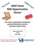ASNT Hosting NDE Opportunities Dinner for Students